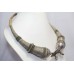 Tribal Necklace Hasli Old Silver Ethnic Antique Vintage Traditional Tribal C518